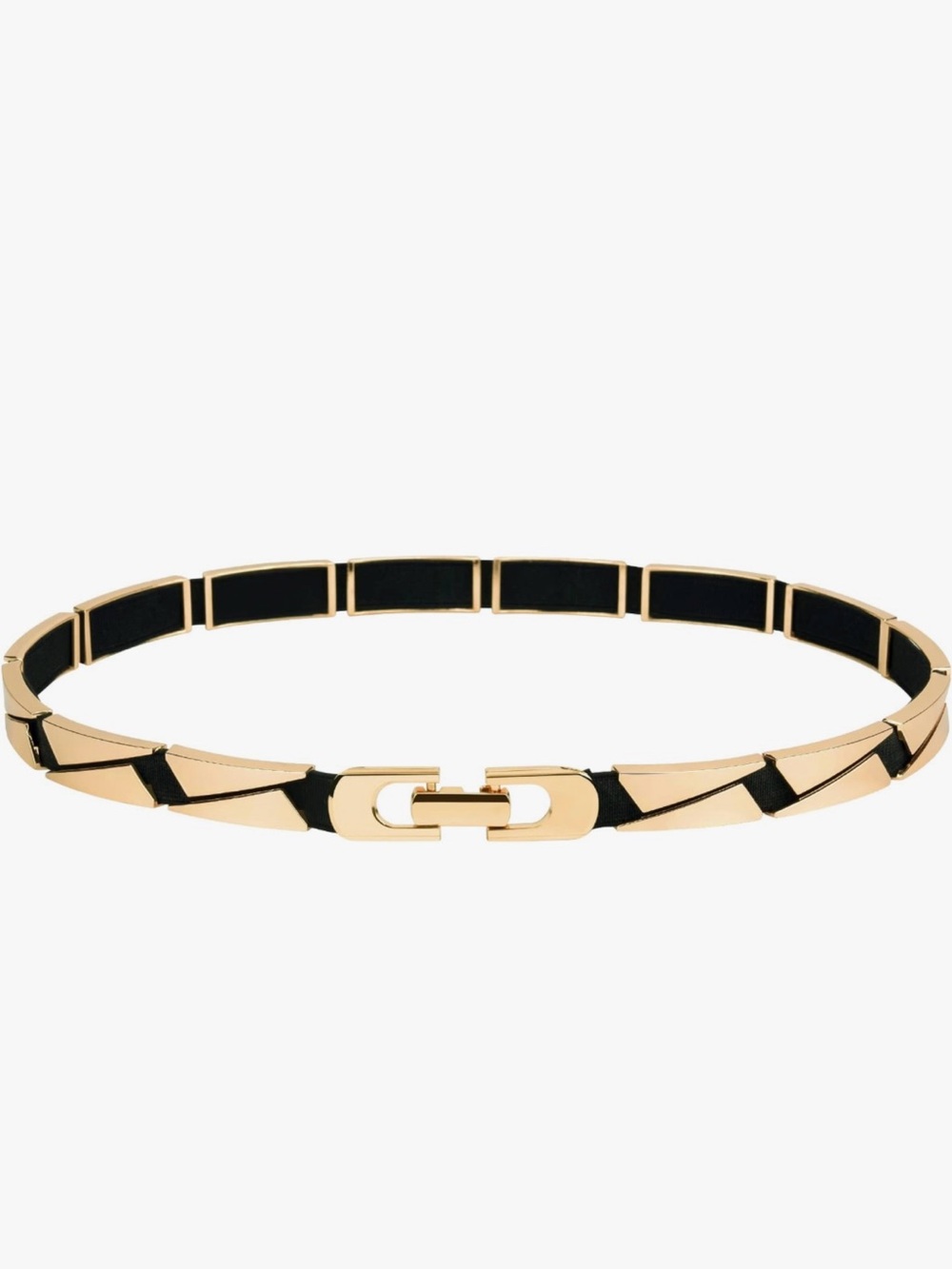 Gold accent belt size medium